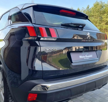 Peugeot 3008 cena 72900 przebieg: 160000, rok produkcji 2018 z Libiąż małe 407